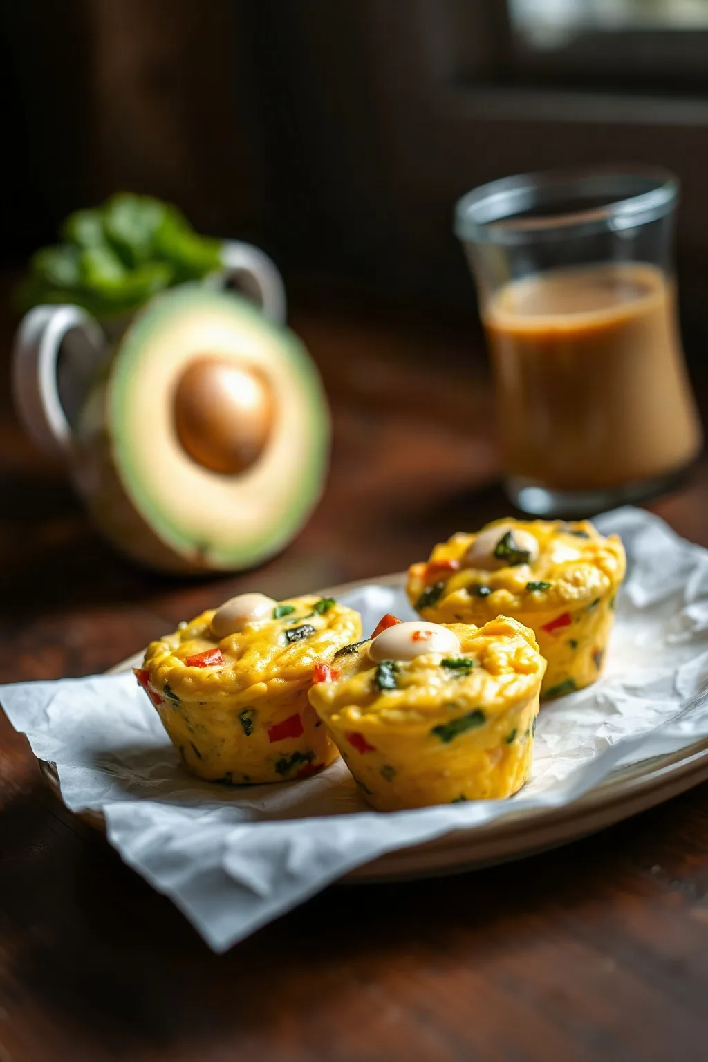 Fluffy Scrambled Egg Muffins