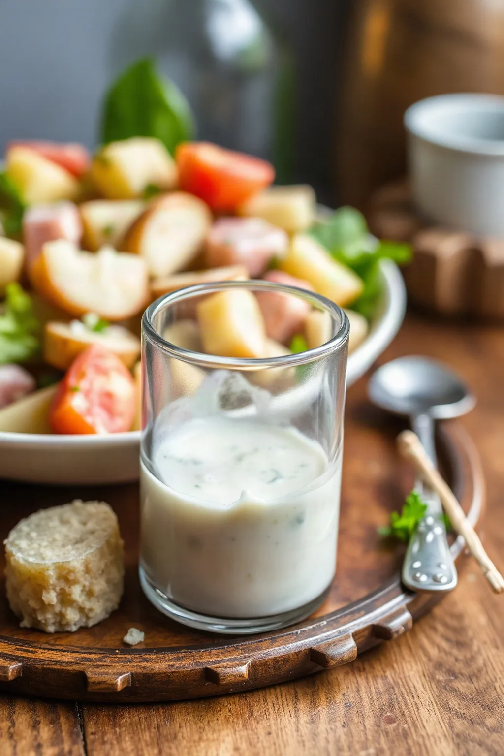 Aderezo Cremoso para Ensalada de Papa