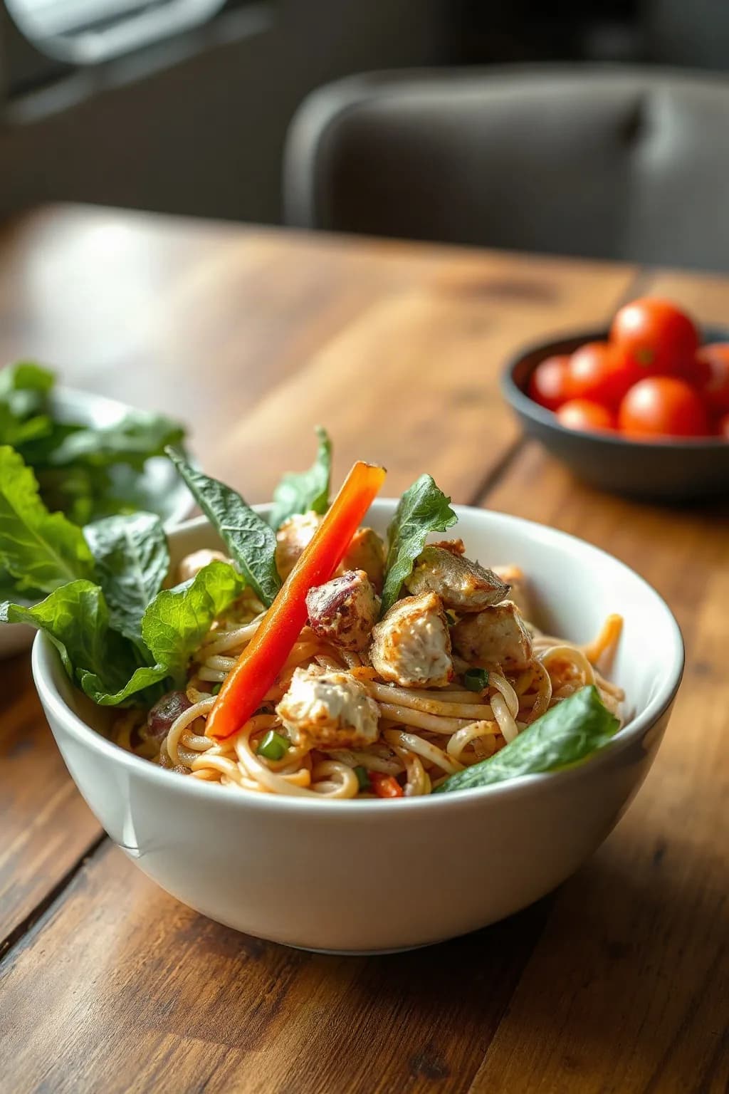 Refreshing Chicken Noodle Salad