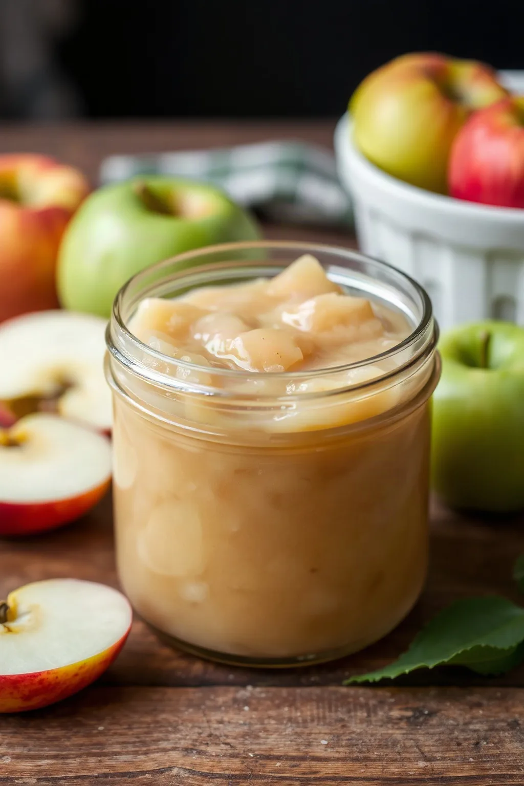 Compote de pommes maison