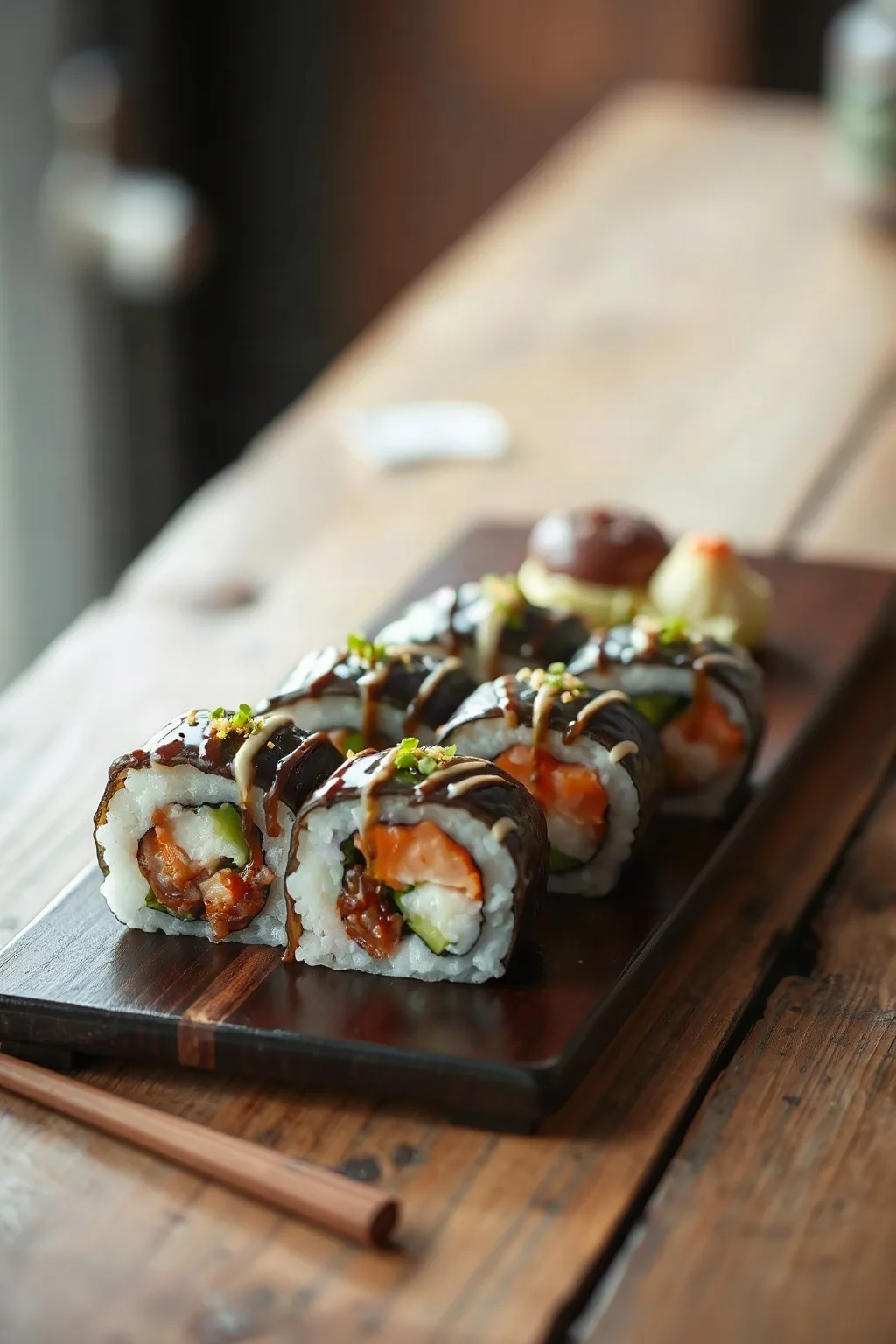 Rollos de Sushi Especiales Caseros