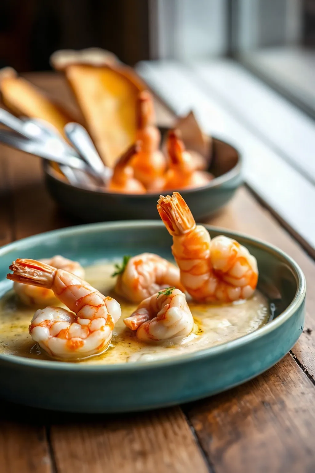 Delicious Shrimpcargot with Garlic Butter