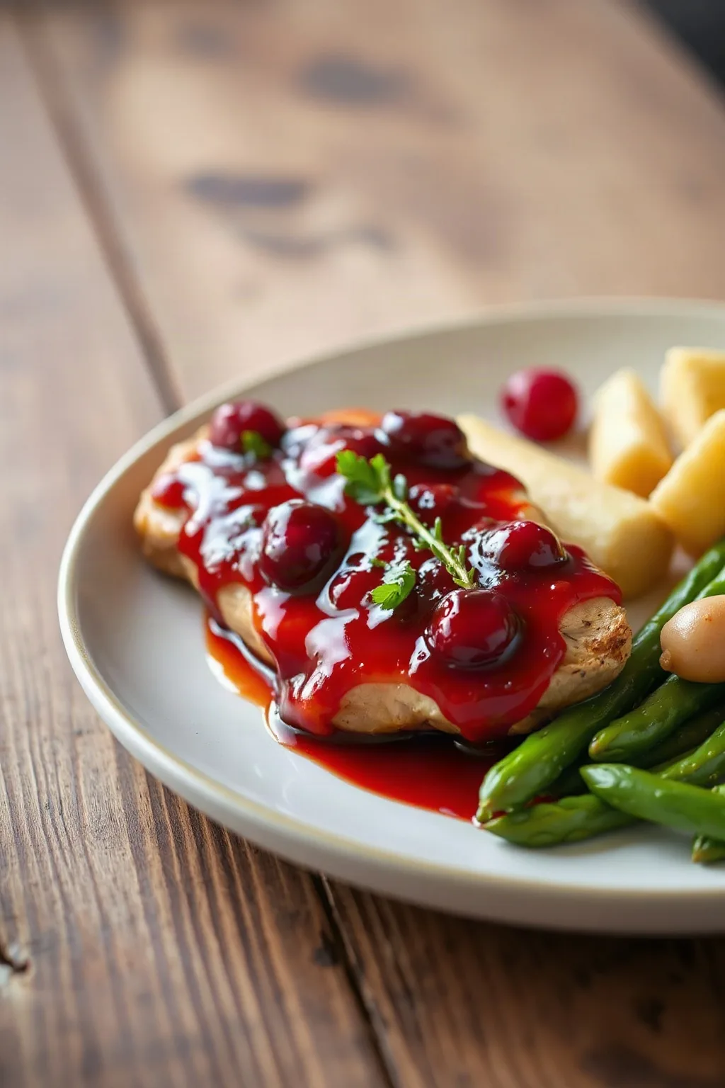 Meilleur Poulet aux Canneberges avec Glace Acidulée
