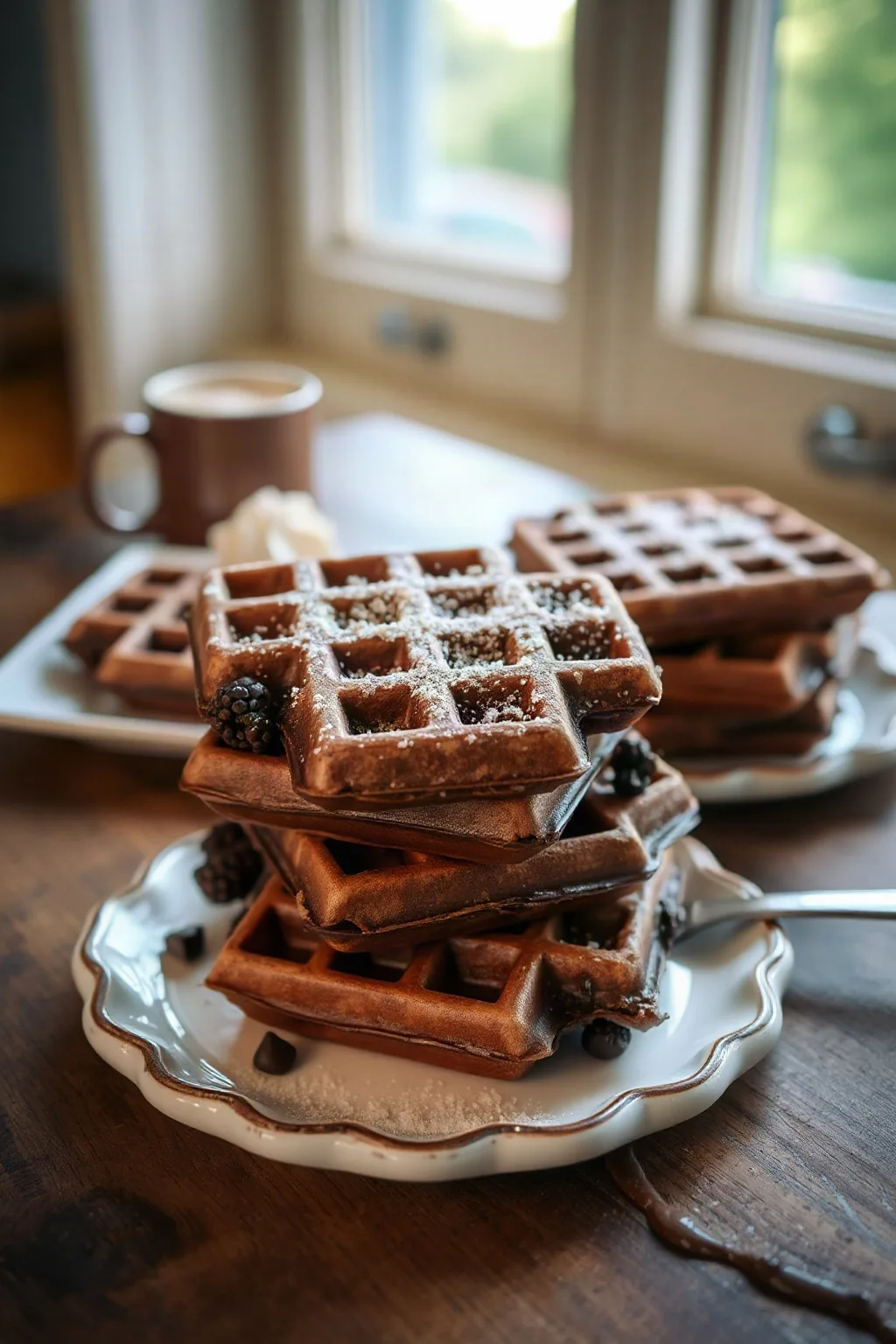 Gaufres au Chocolat Délicieuses