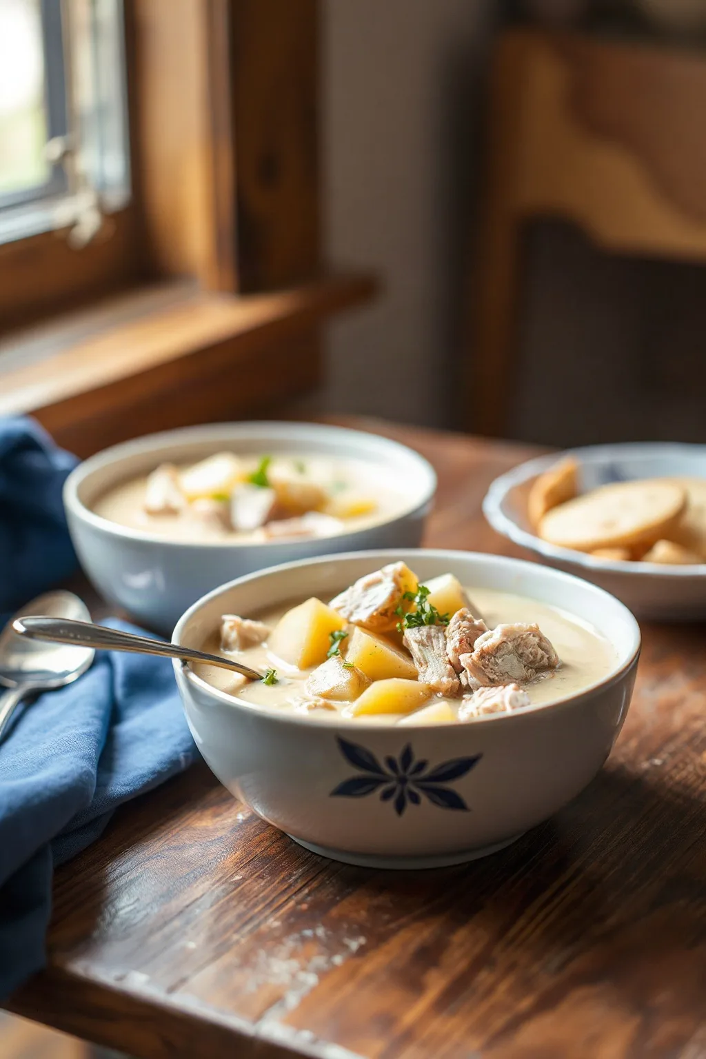 Creamy Turkey Potato Chowder