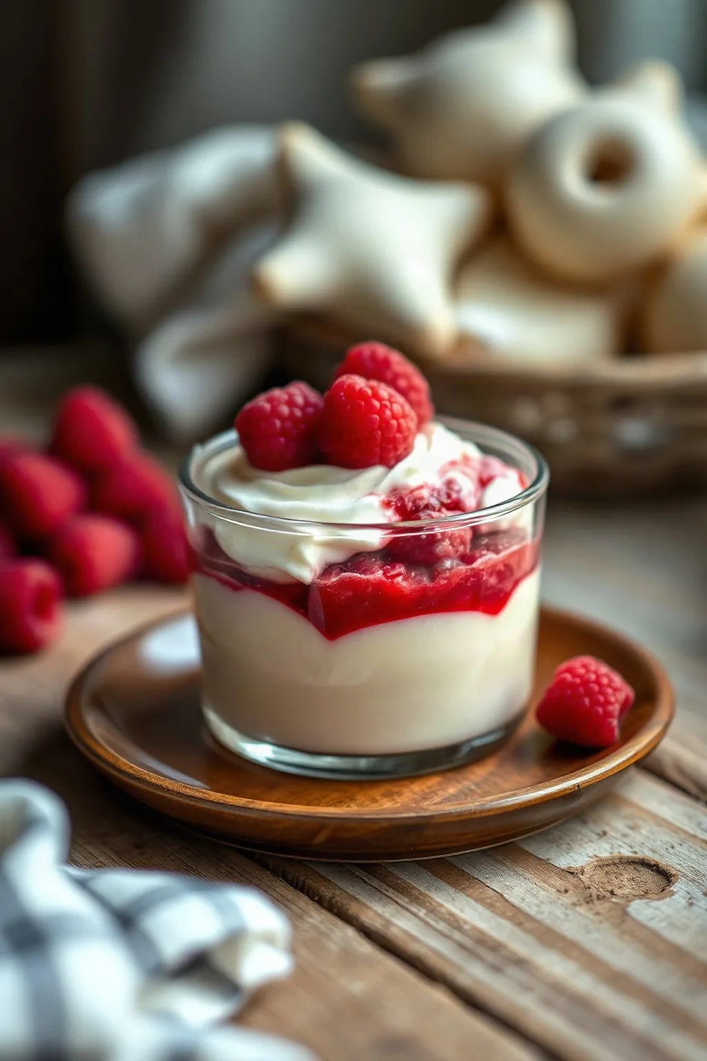 Easy Three Ingredient Raspberry Dessert