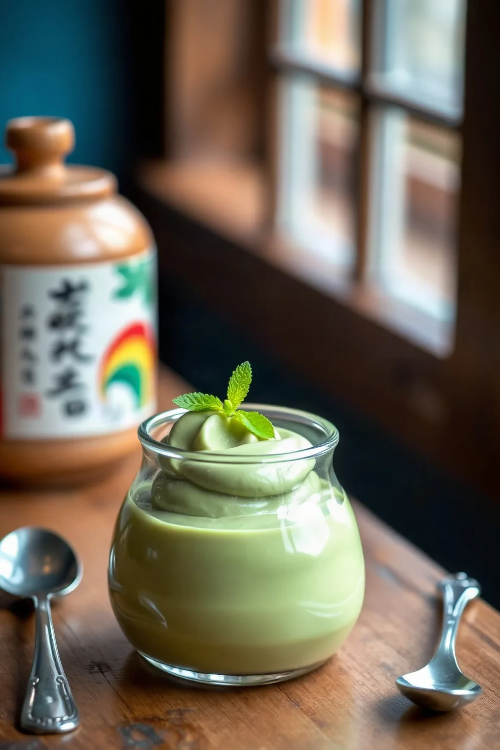 Creamy Matcha Mousse