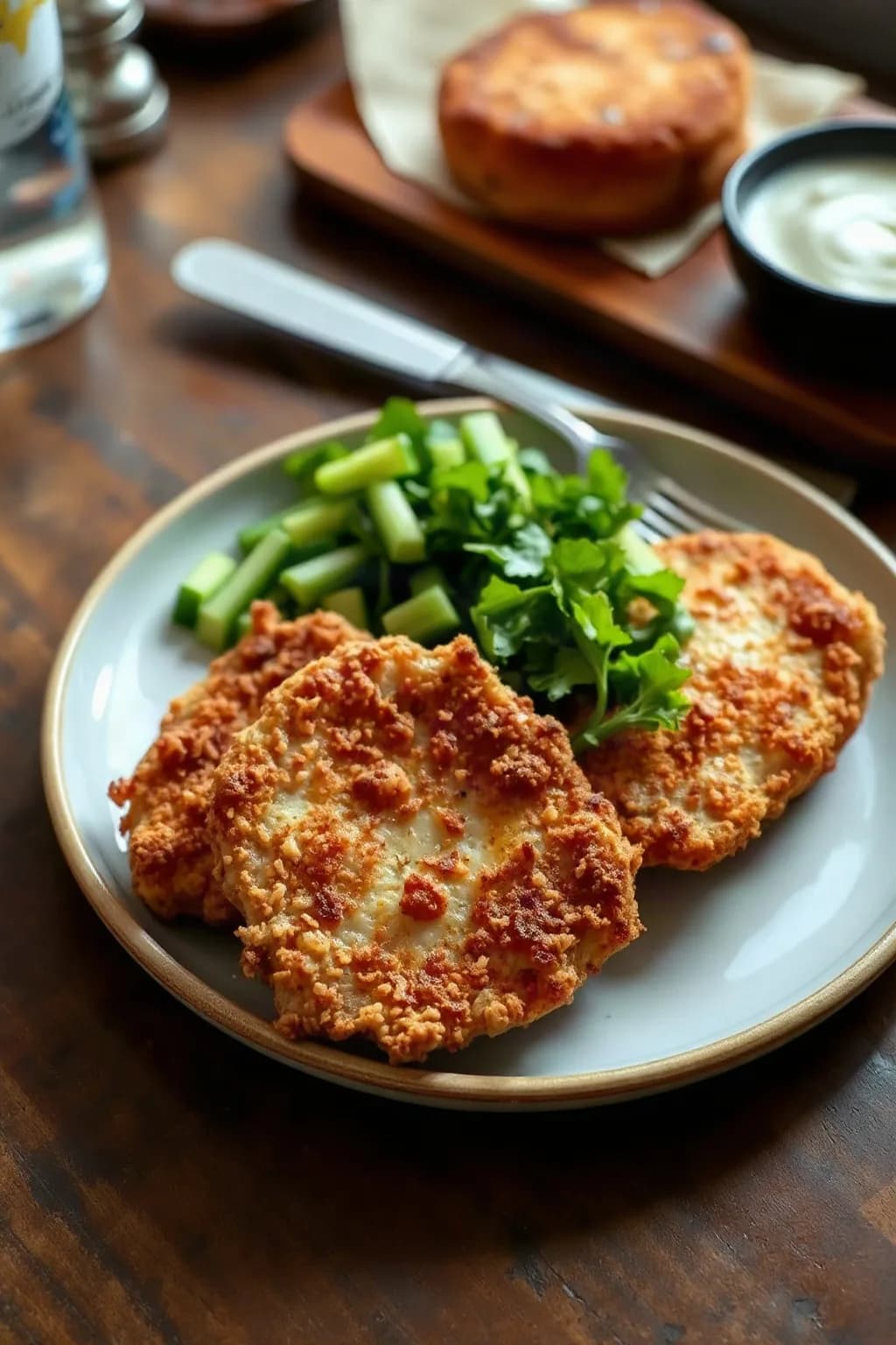 Crispy Panko Pork Chops