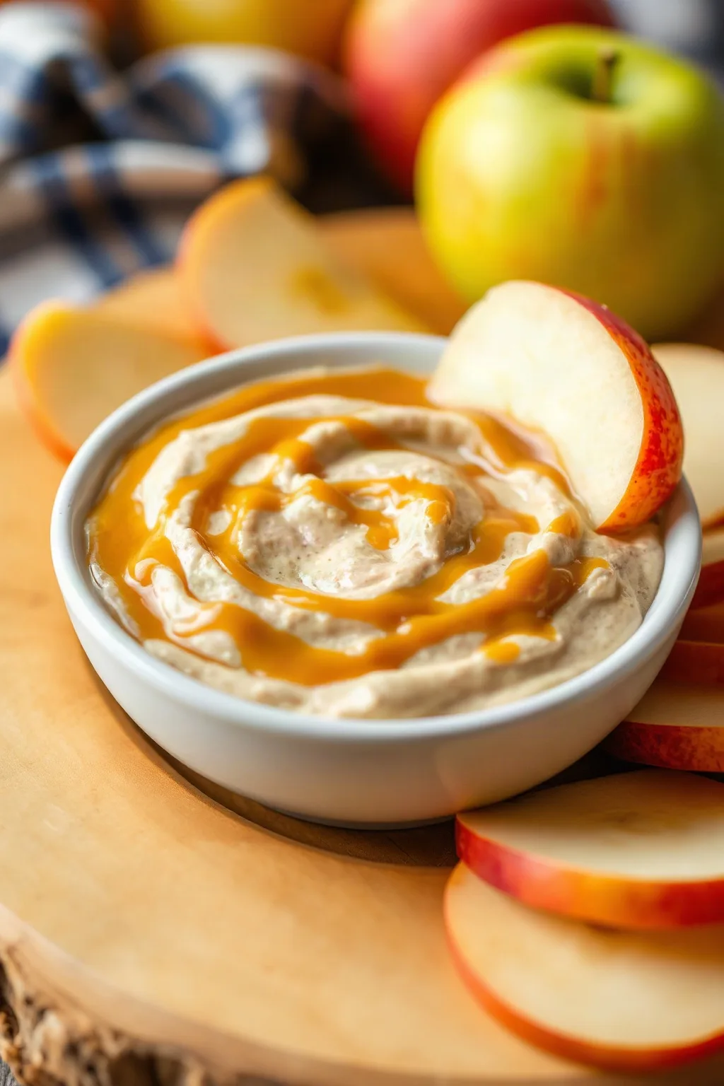 Dip de Manzana con Caramelo Cremoso