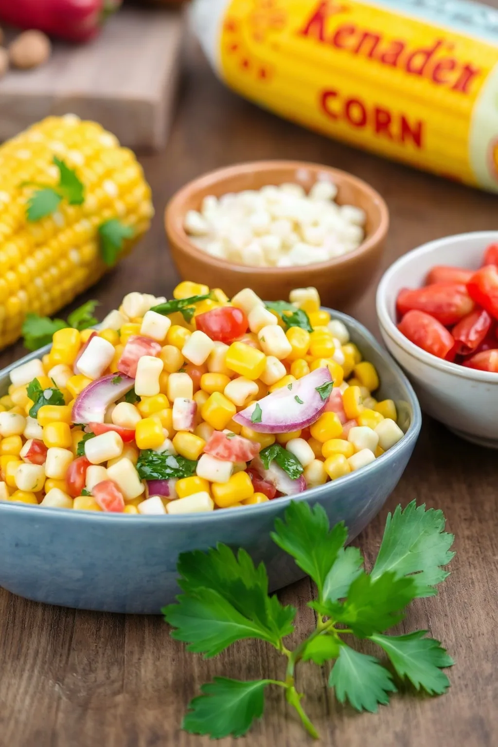 Ensalada de Maíz Fácil: Acompañante Ideal para Asados