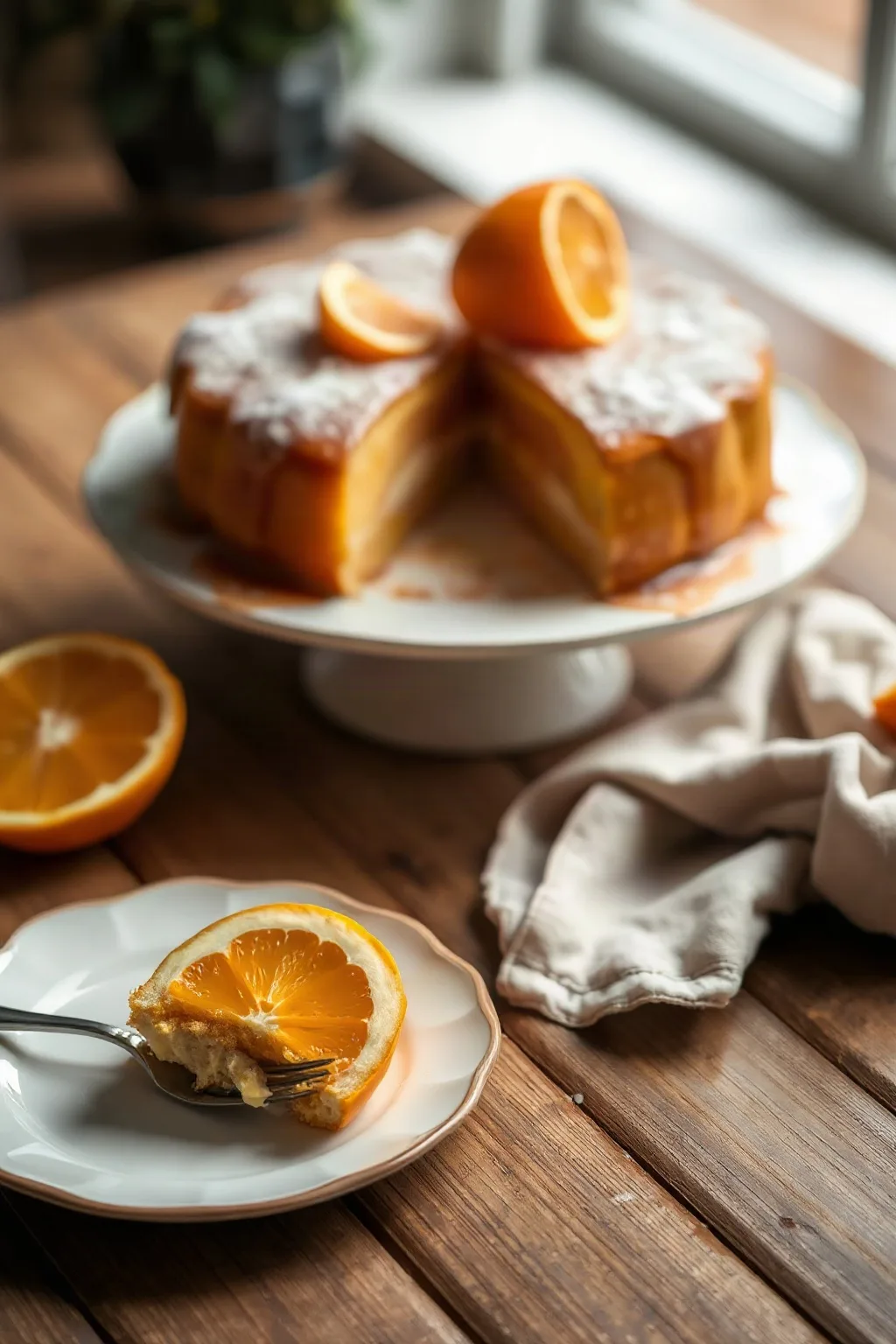 Pastel de Mandarina Delicia