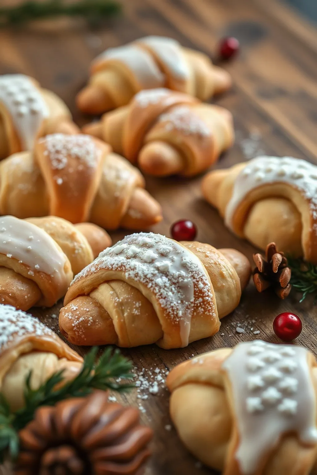 Biscuits Croissants Viennois