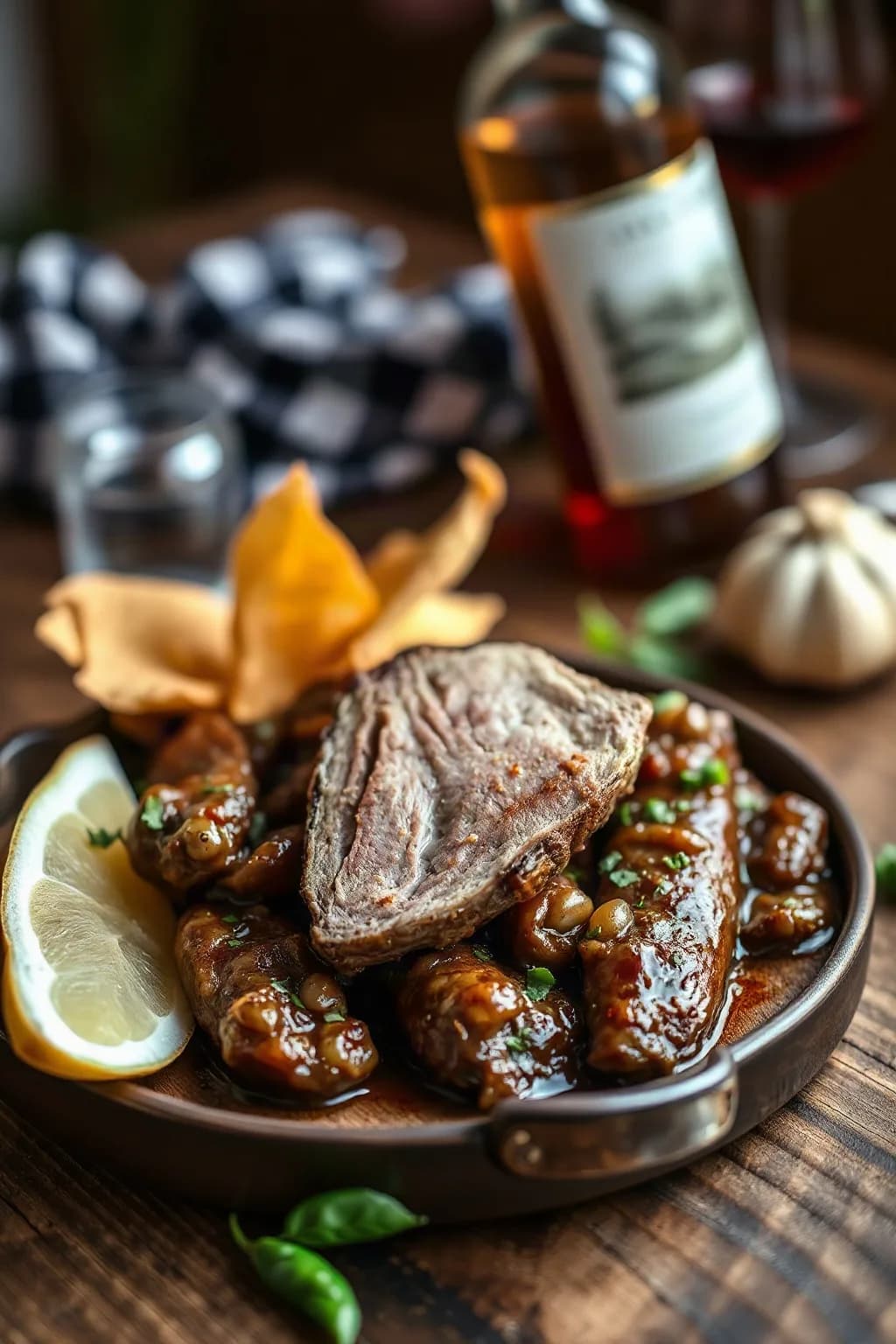 Wine and Garlic Pork Portuguese Vina Dosh