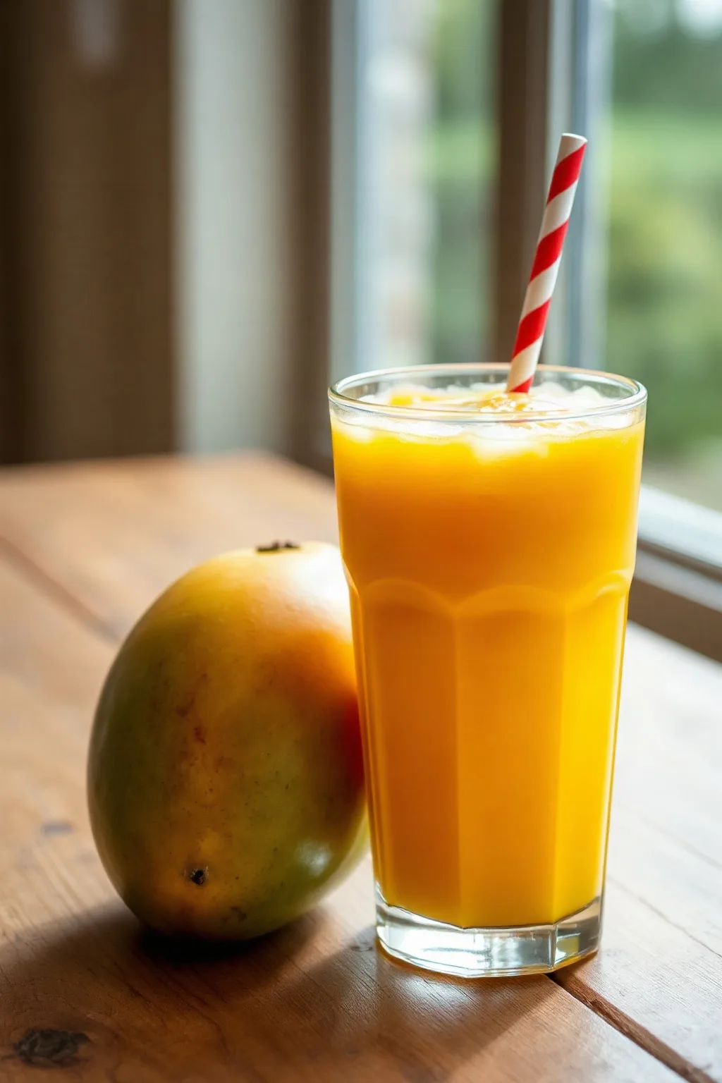 Bebida Refrescante de Mango para el Verano
