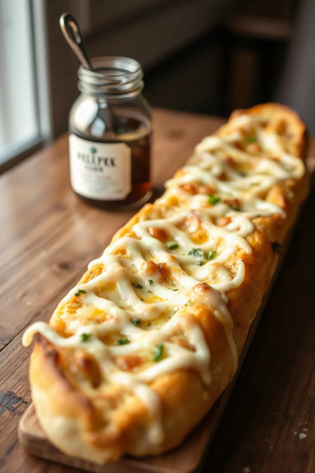 Delicia de Pan de Ajo con Queso
