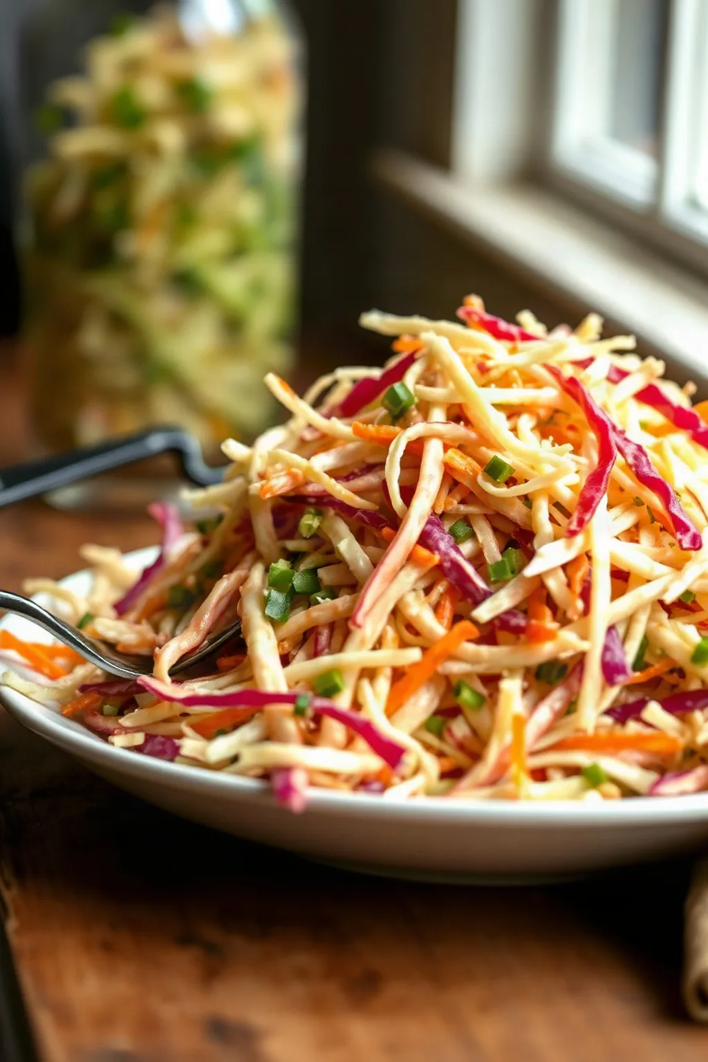 Receta Clásica de Ensalada de Col Amish