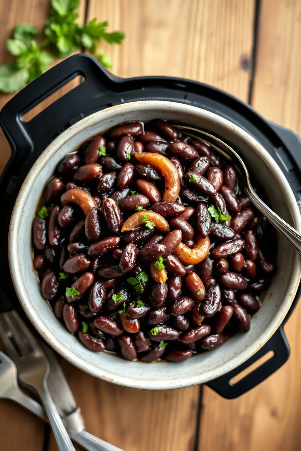 Instant Pot Baked Black Beans