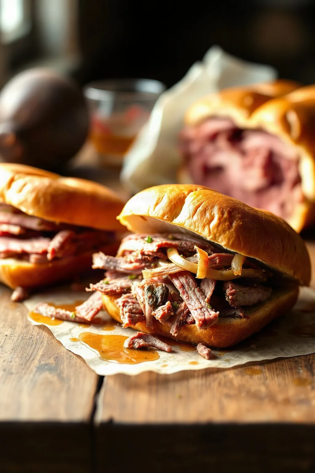 Slow Cooked Corned Beef for Sandwiches
