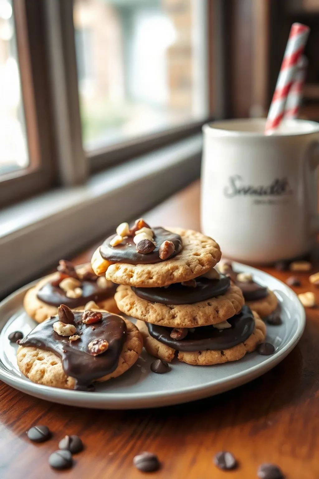 Galletas de Galleta Salada con Chocolate y Nueces