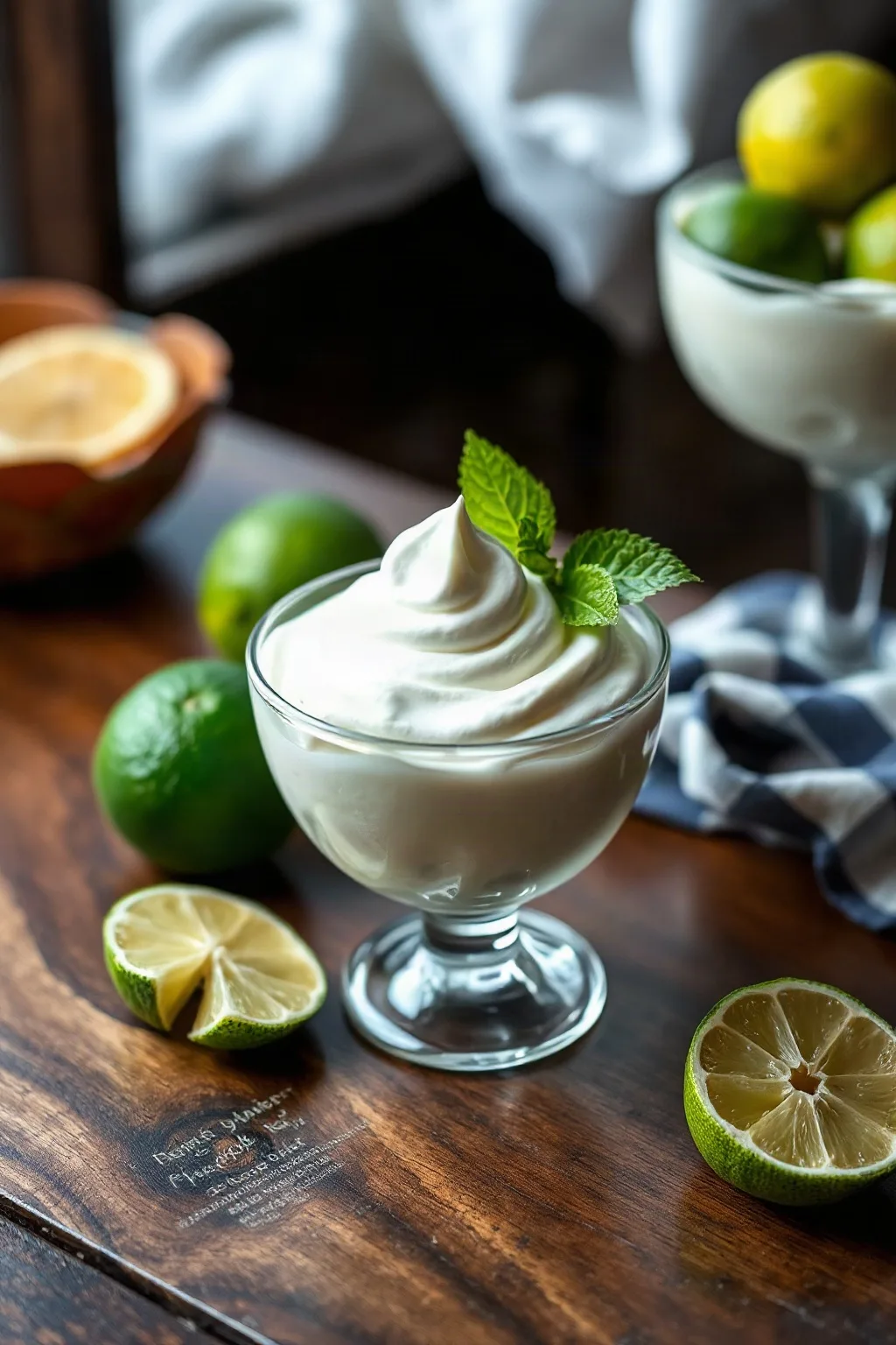 Refreshing Whipped Lime Dessert