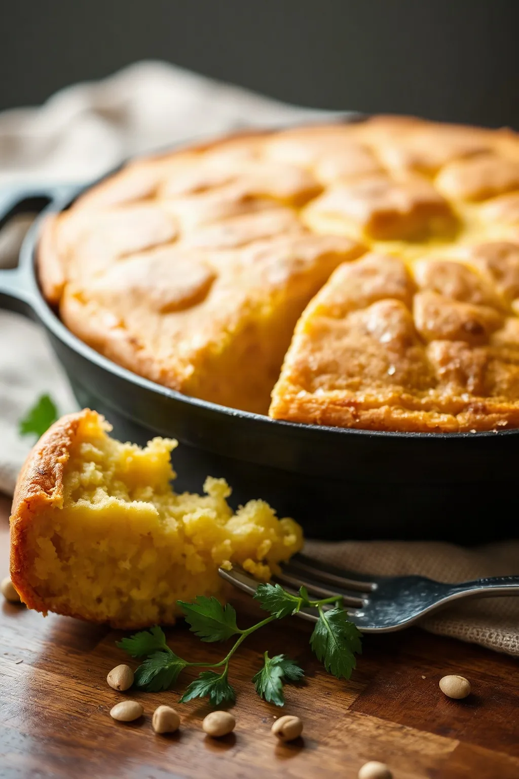 Classic Skillet Corn Bread