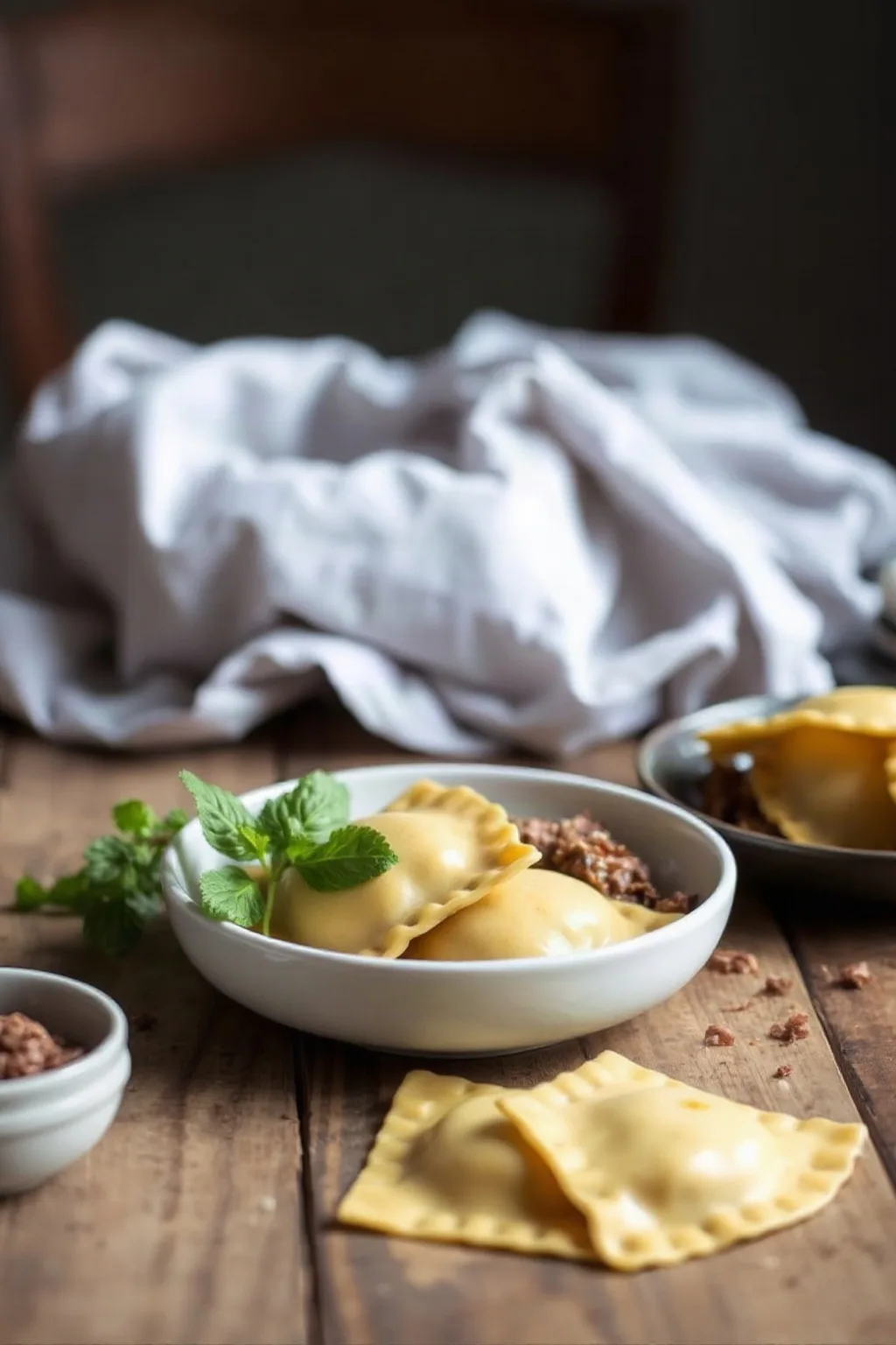 Easy Homemade Beef and Ricotta Ravioli