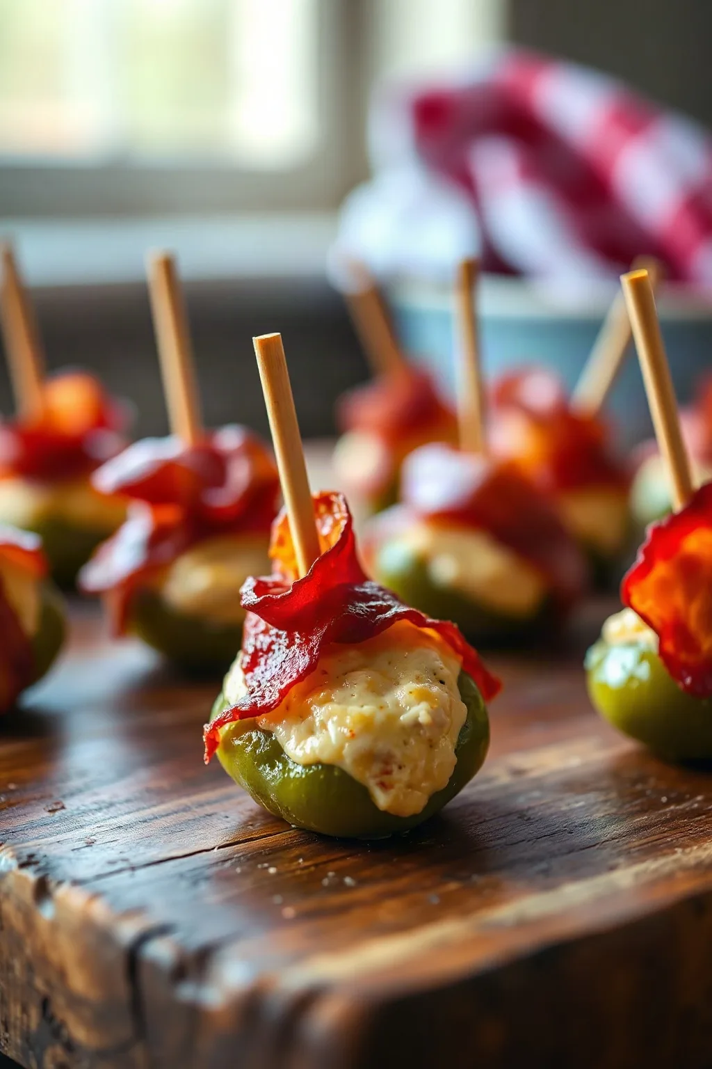 Piments Jalapeños Farcis au Bacon