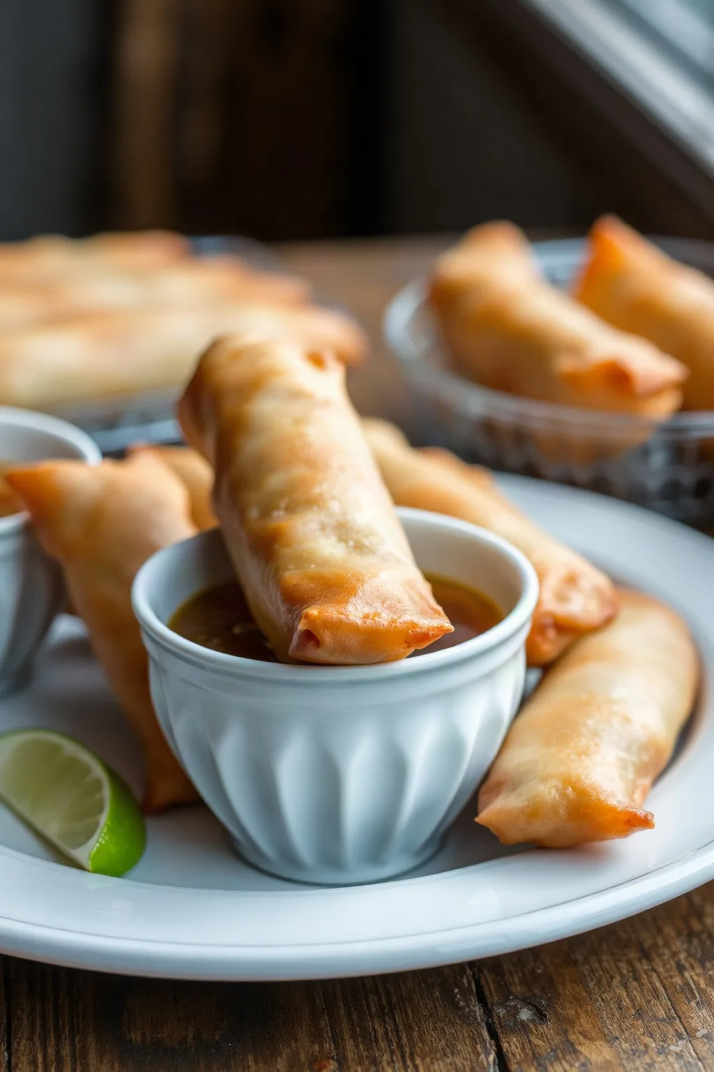 Crispy Homemade Egg Rolls