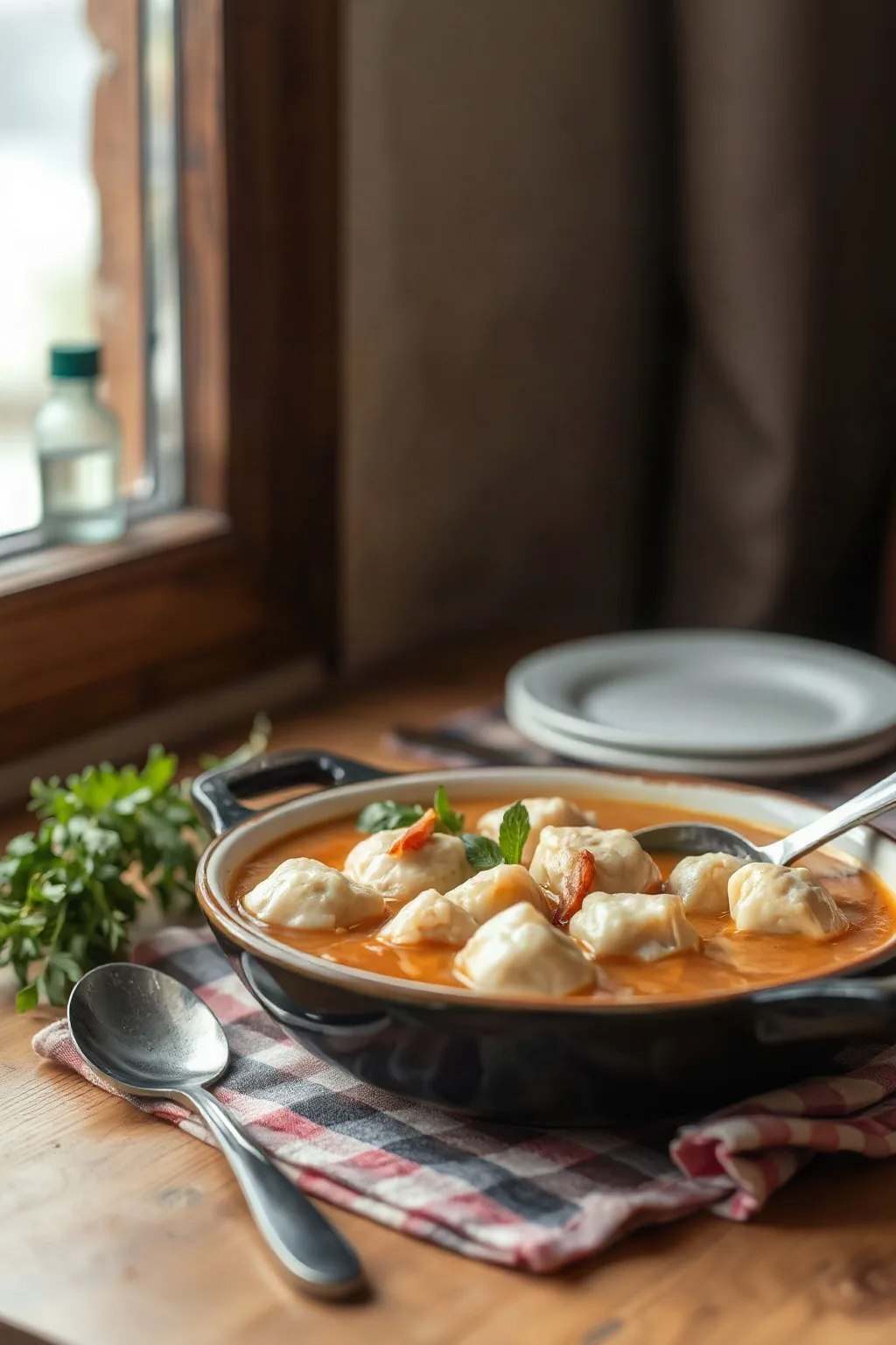 Traditional Knoephla Soup