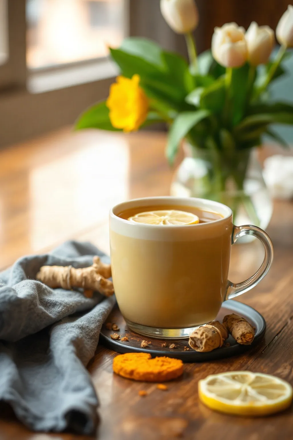 Ginger Turmeric Herbal Tea