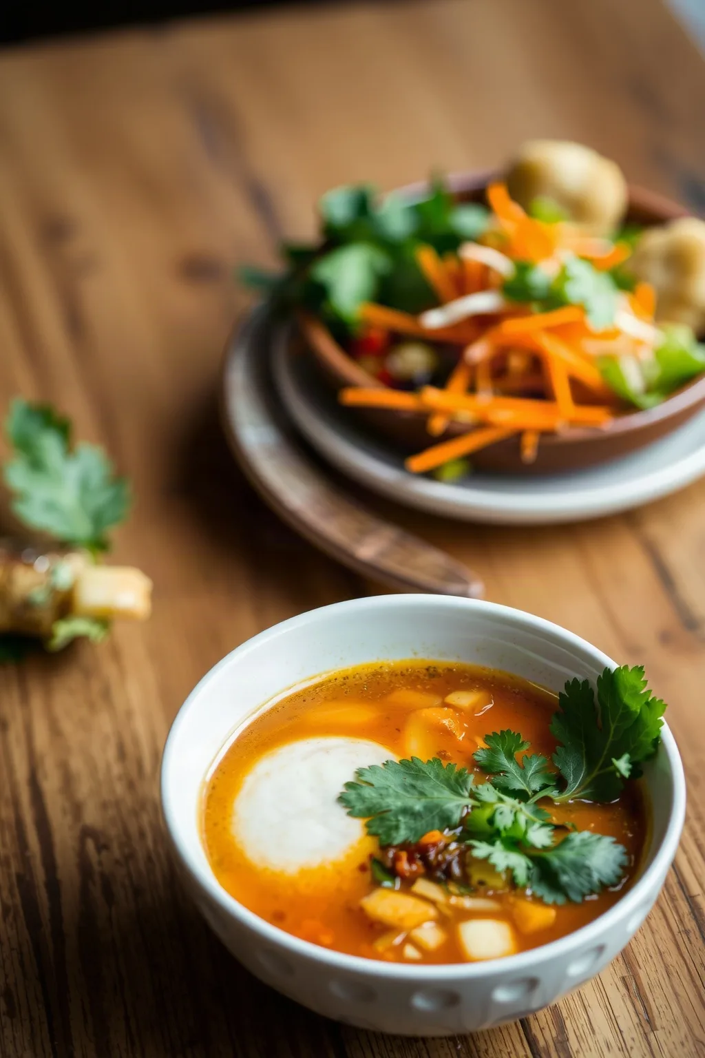 Thai Indian Veggie Soup