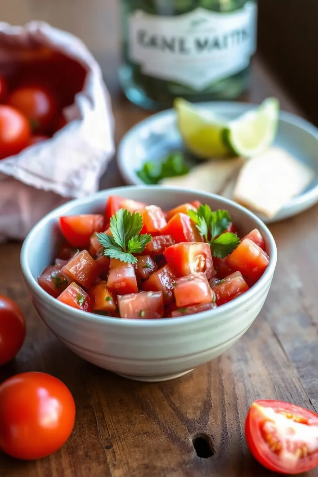 La meilleure salsa de tomates fraîches