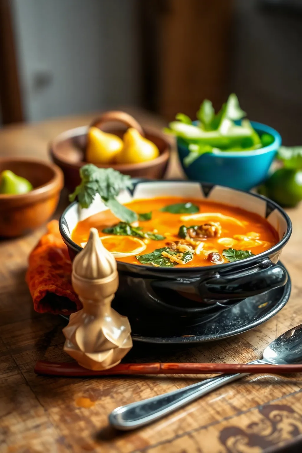 Sopa Tom Yum Casera
