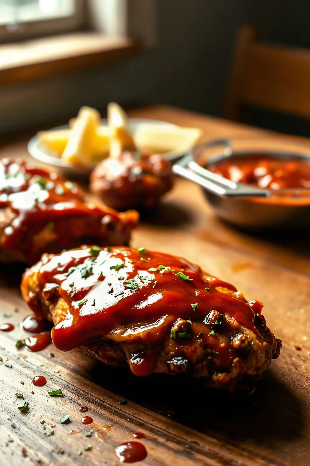 Poulet BBQ du Sud avec Sauce Maison