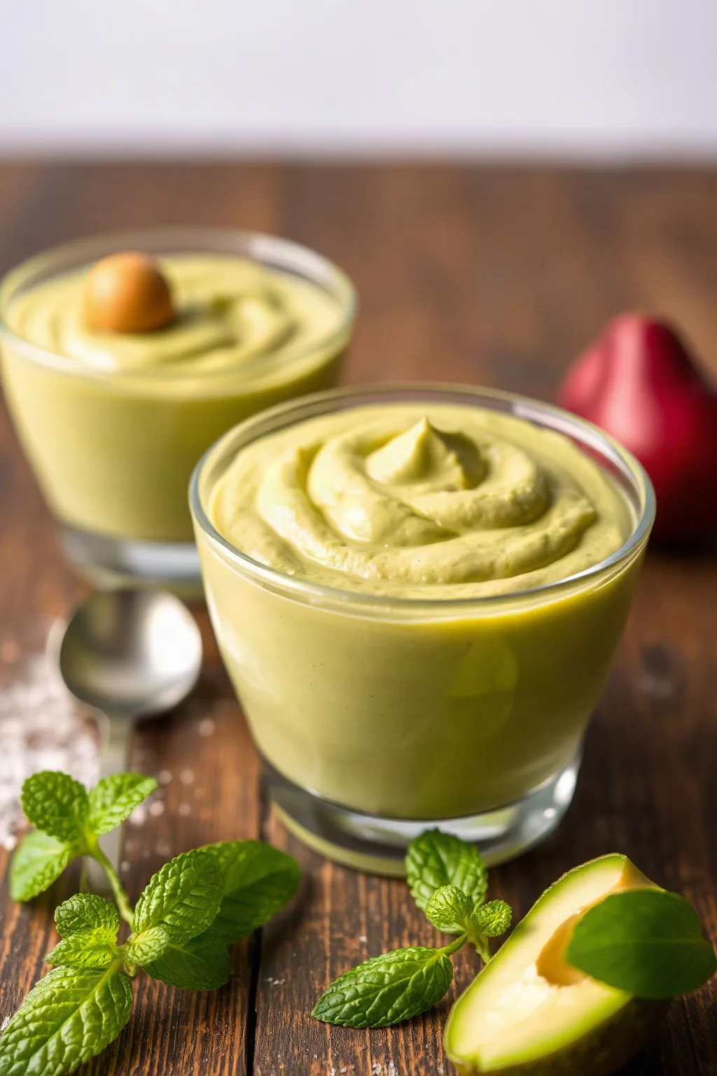Mousse Cremosa de Aguacate