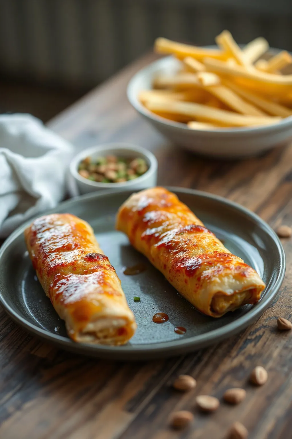 Garlic Cheese Chicken Rollups