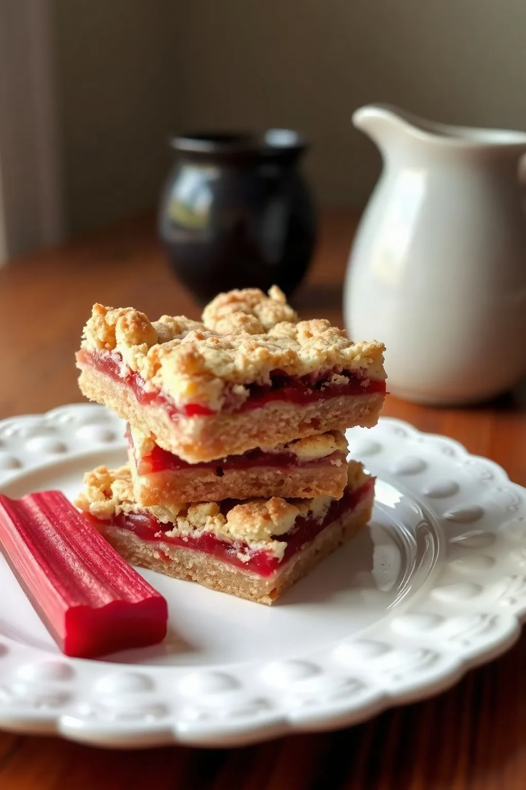 Classic Rhubarb Bars