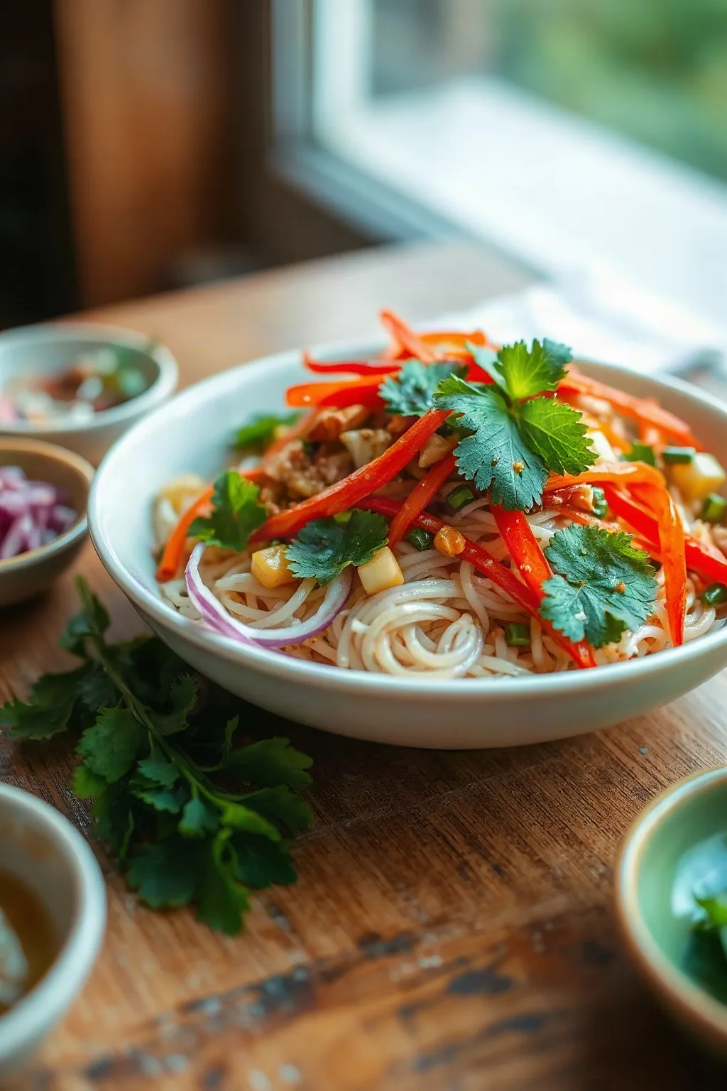 Ensalada de Fideos Saigón Refrescante