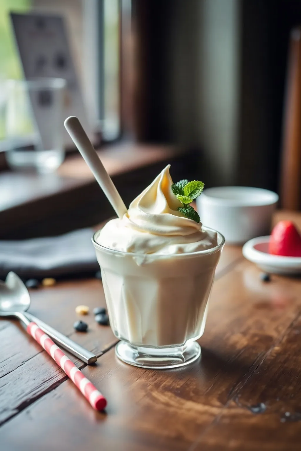 Yogur Helado de Vainilla Cremoso