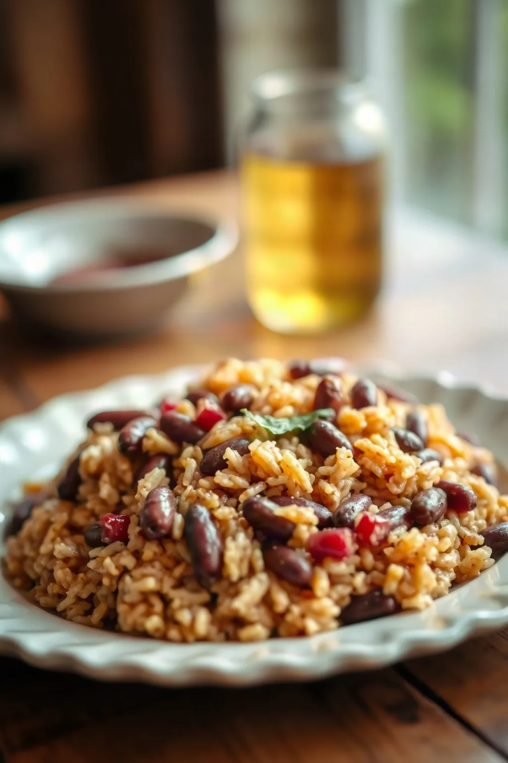 Arroz y Frijoles al Estilo Haitiano
