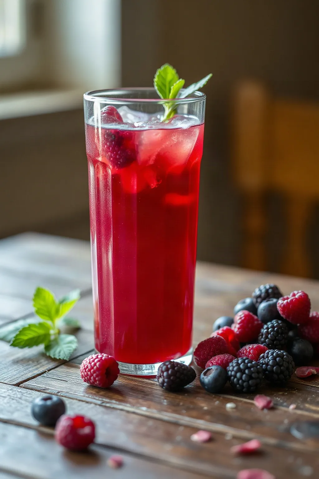 Cordiales de Frutas del Bosque Casero