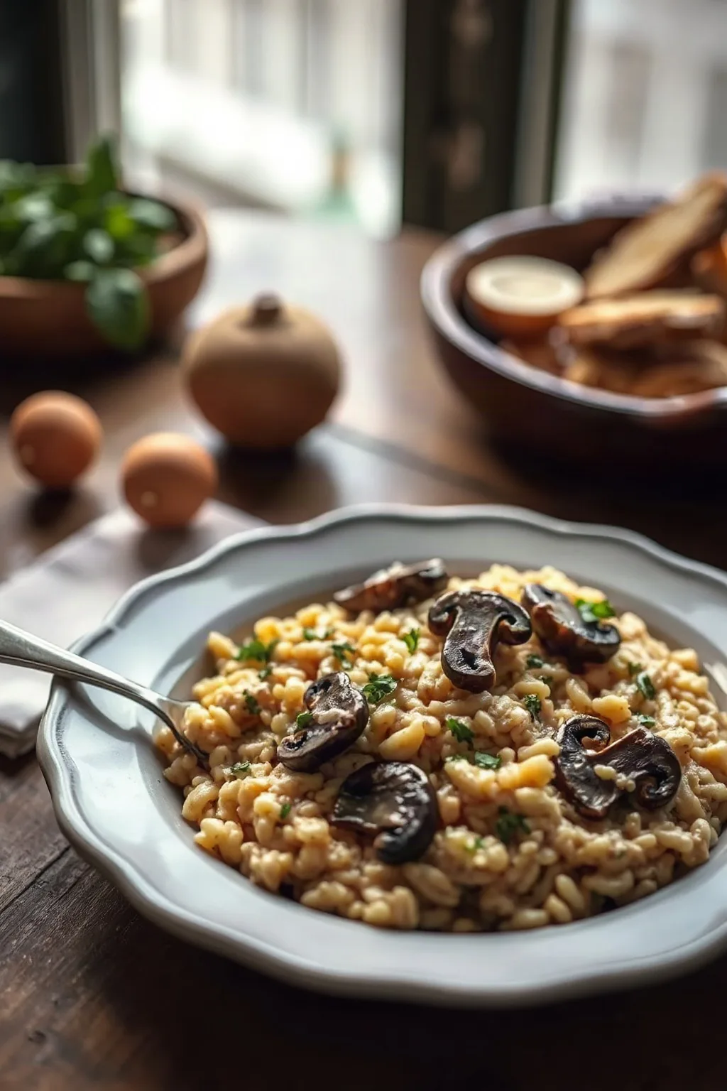 Mushroom Risotto