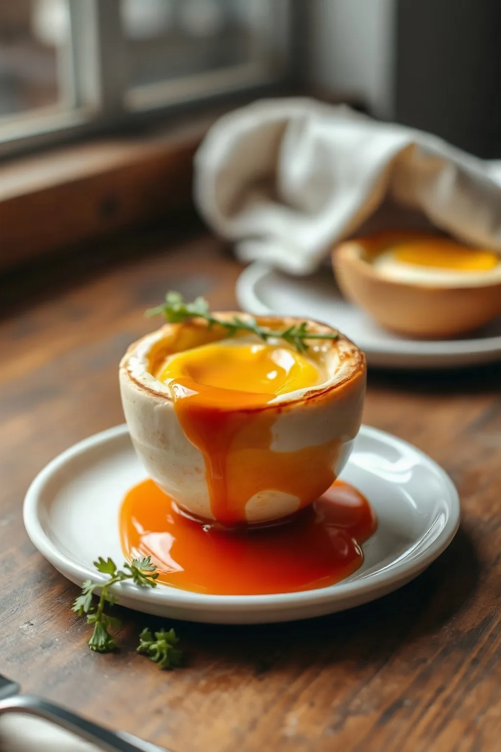 Huevos al Horno en Cáscara en Freidora de Aire