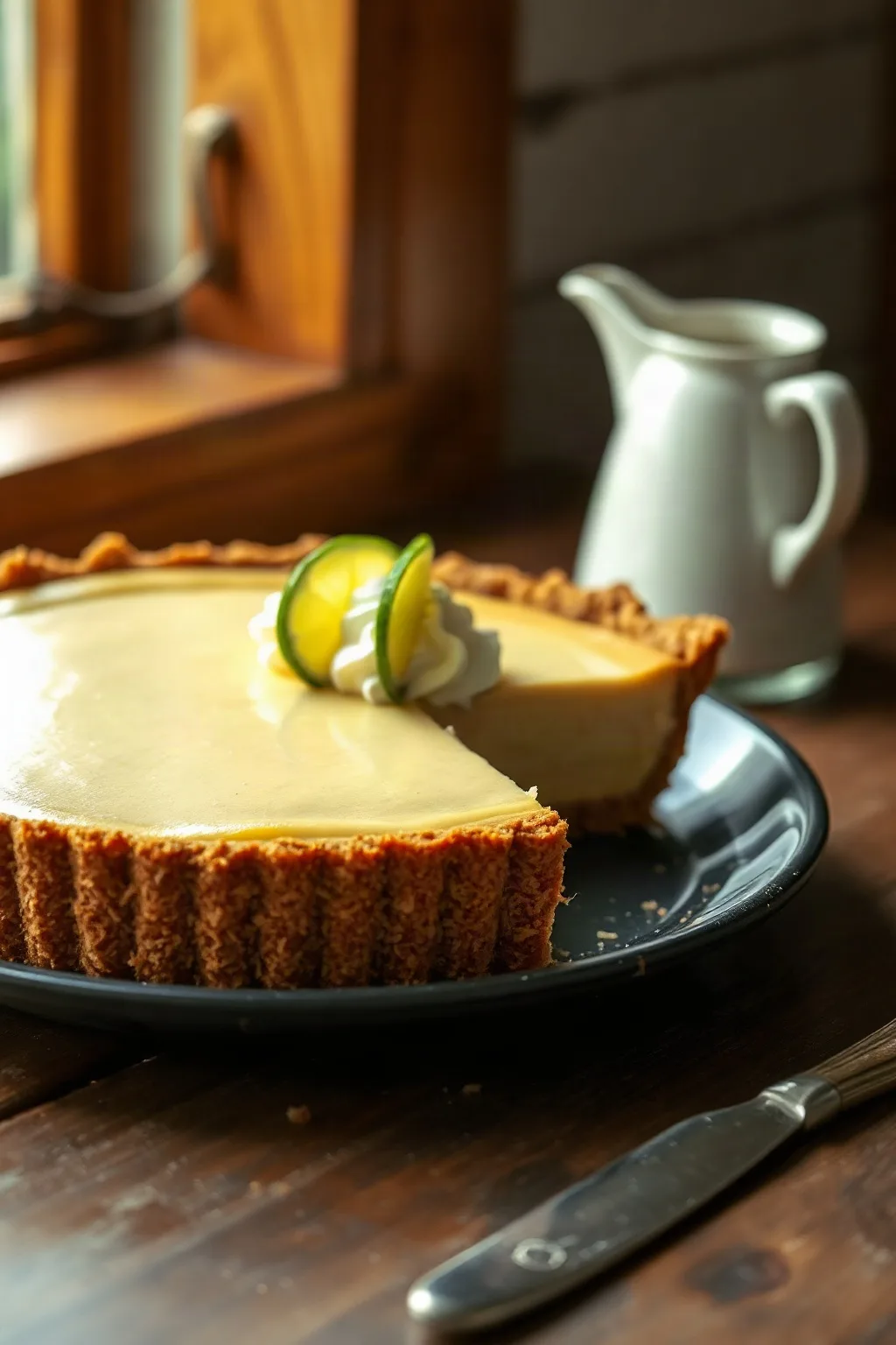 Tarte au citron vert des Keys authentique