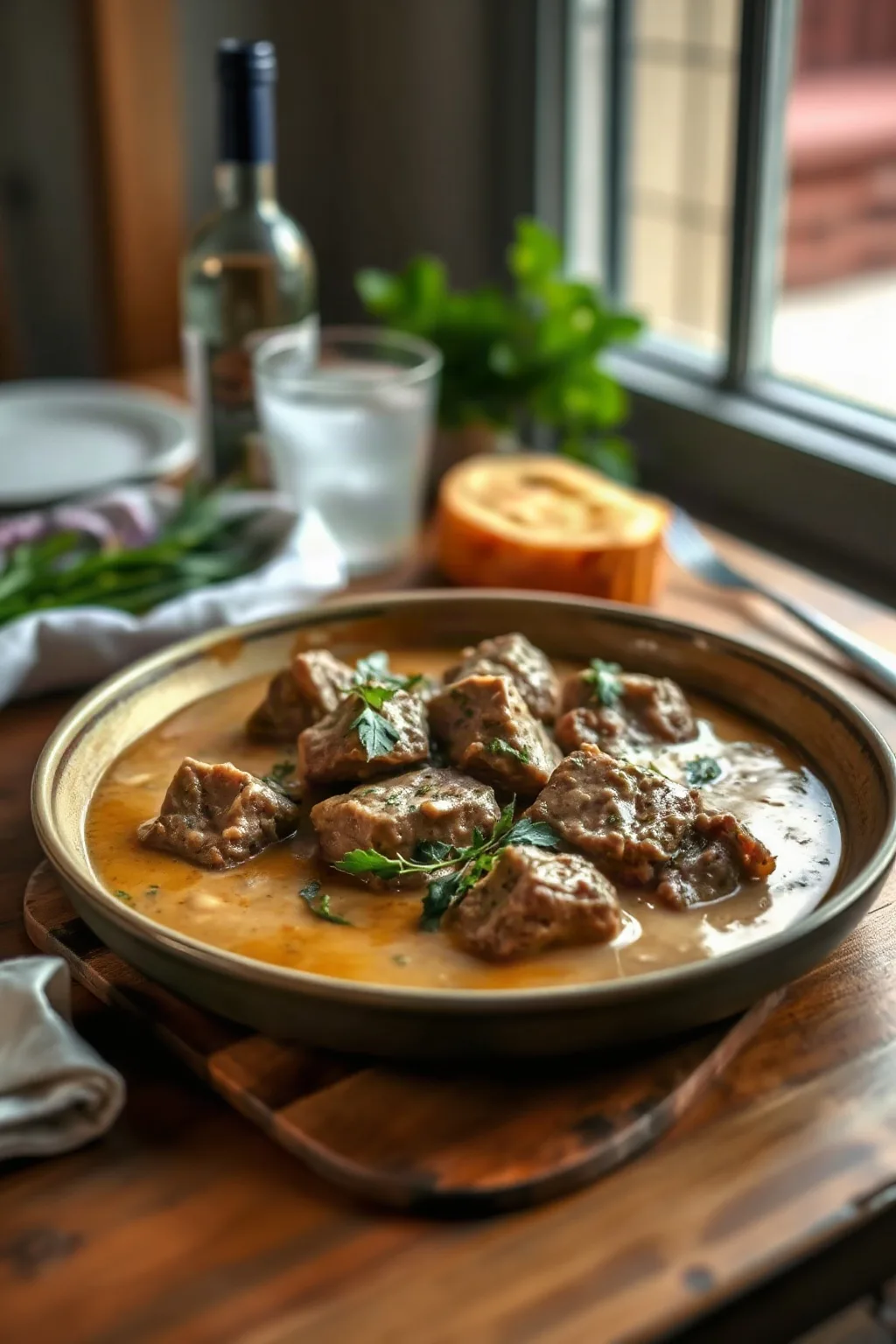 Ragout de Veau à la Crème