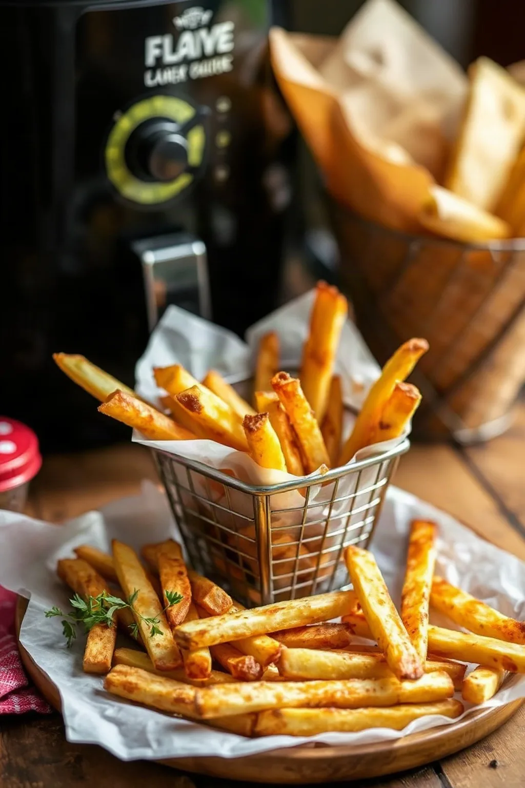 Homemade Air Fryer French Fries