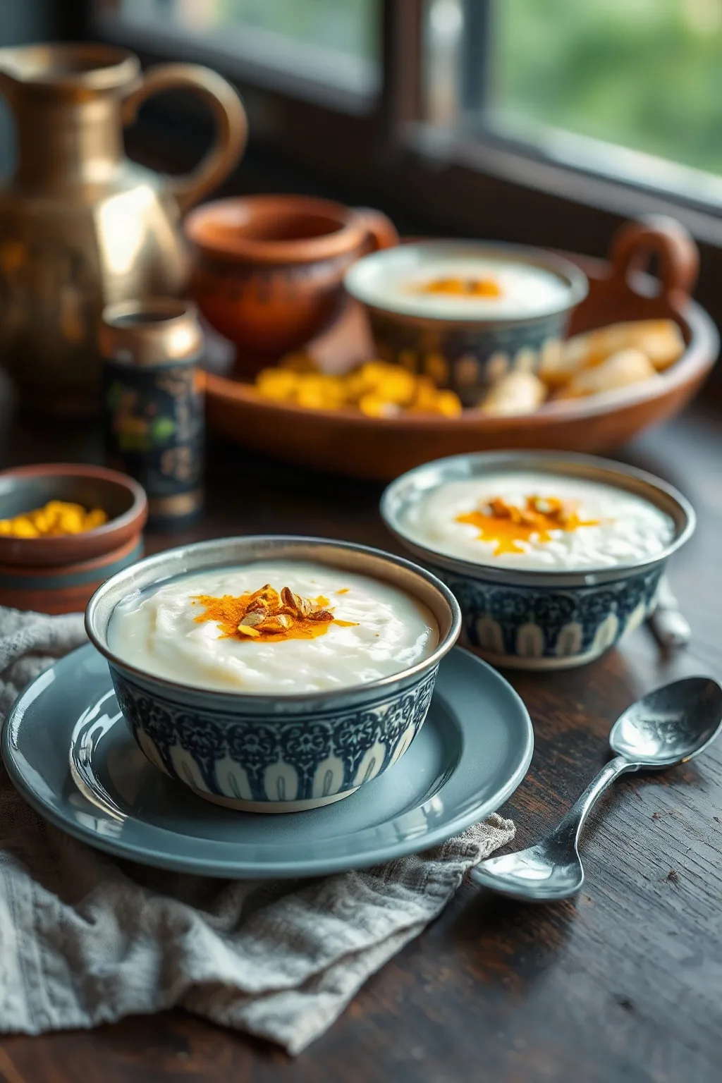 Fragrant Basmati Rice Pudding with Cardamom & Saffron