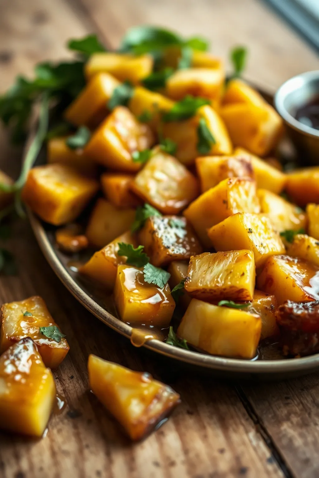 Honey-Glazed Yellow Potatoes