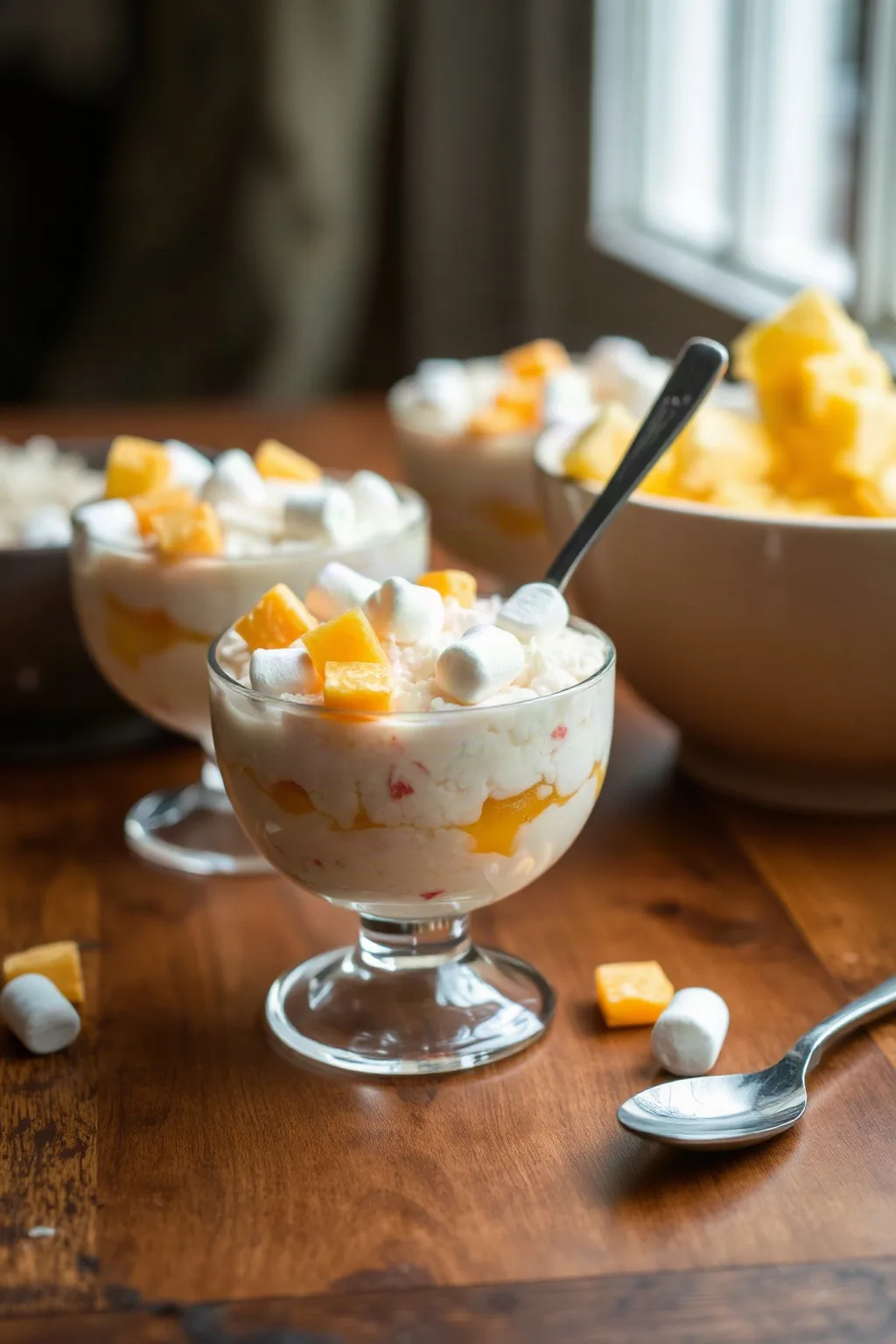 Chilled Ambrosia Rice Pudding