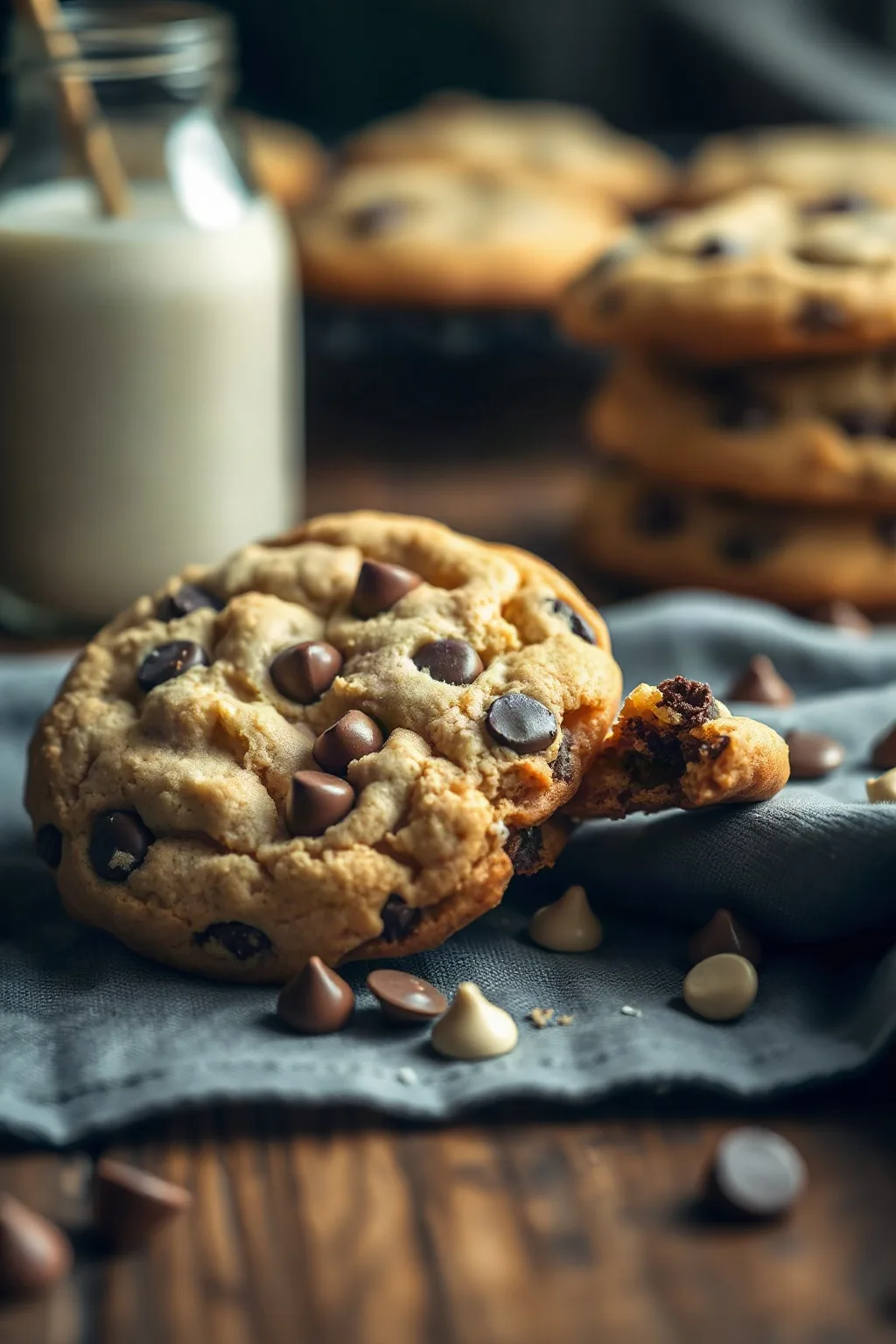 Galletas Suaves con Chispas de Chocolate con Leche